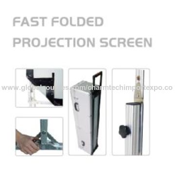 China For education commercialand home thaeter projector screen roll up ...