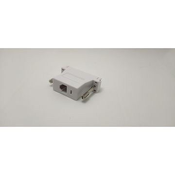 Adaptador DB25 Macho a RJ12 Hembra - Conector Industrial para Automatización y Control