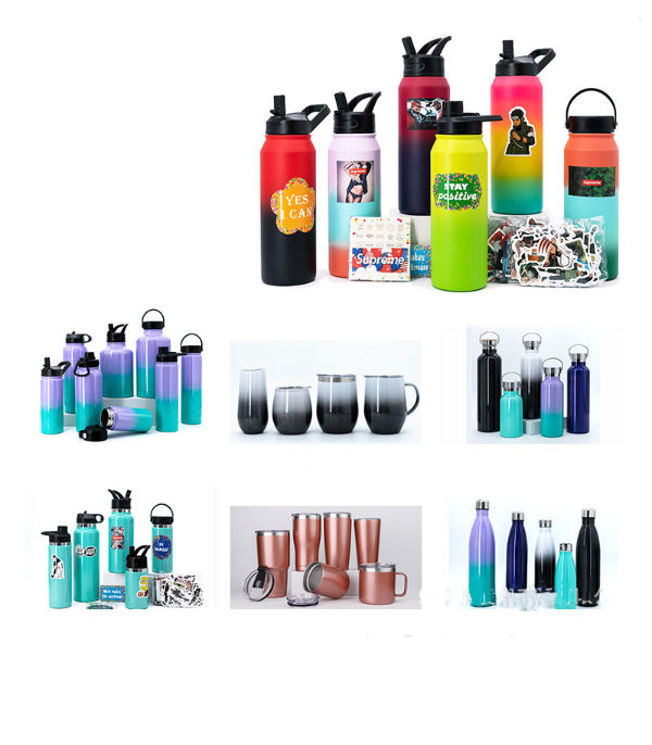 China Custom Logo Wider Mouth Sports Thermal Vacuum Flasks Stainless ...