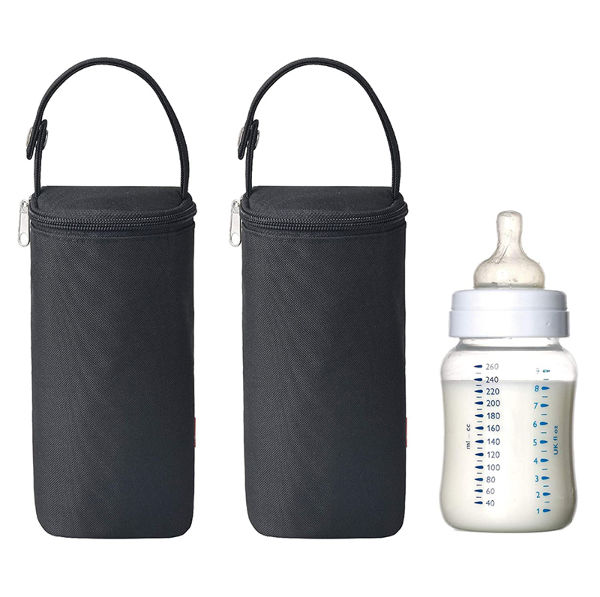 Baby Kid Feeding Milk Bottle Warmer Storage Holder Carrier Bag Best for Travel Portable Waterproof Insulated Bottle Bags