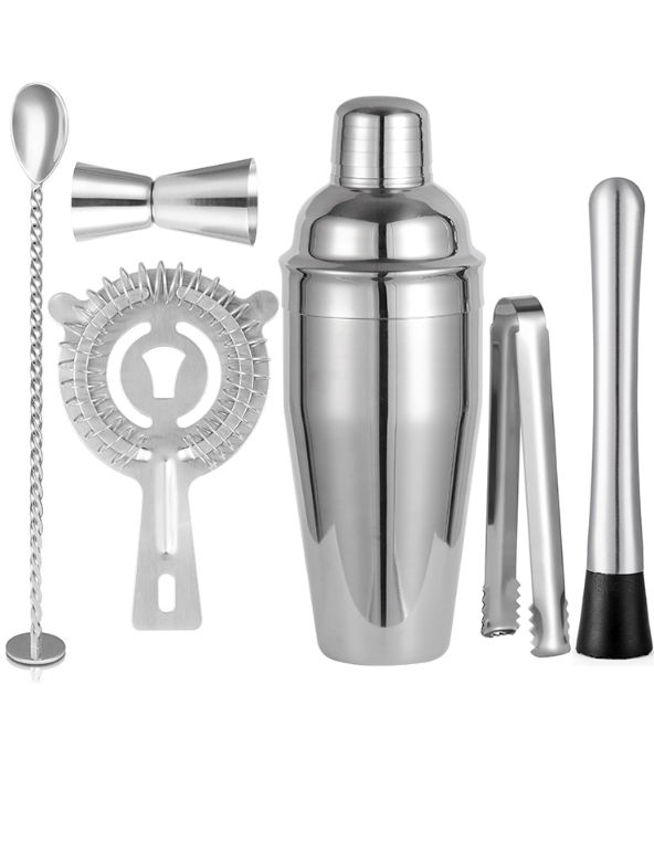 China Top Seller Bartender Kit Stainless Steel Bar Tool Set Cocktail