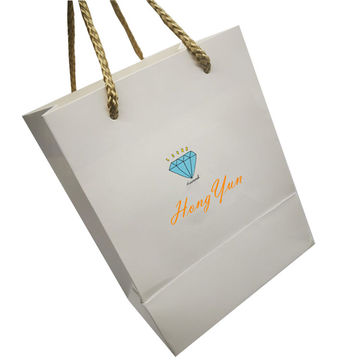 Buy Wholesale China Custom Luxury White Card Gift Paper Shopping