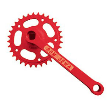 Rueda catalina y manivelas, 170m m, C/O G de la bicicleta del ED 24T/34T/42T