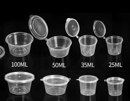 PP/Pet Sauce Cups, Portion Cups - China Pet Cup and Plastic Cup