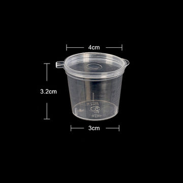 Buy Wholesale China Disposable Plastic Cups Can Safely Hold Hot And Cold  Foods And Liquids & Sauce Box at USD 0.034