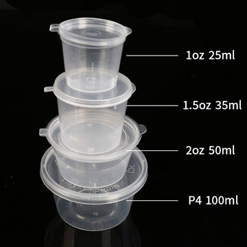 Small Disposable Plastic Box for Sauce and Seasoning - China Plastic Tray  and Plastic Box price