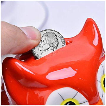 Kids Ceramic Unicorn Piggy Money Coin Saving Box Bank Paint Gift