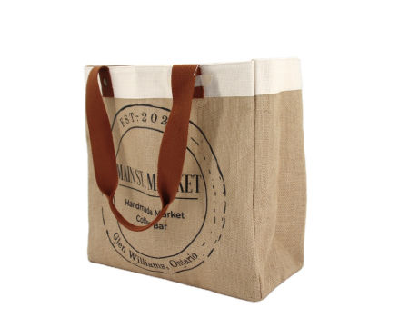 custom printed burlap bags