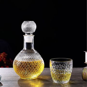 Creative Whisky Sobriety Glasses, Flask Carafe