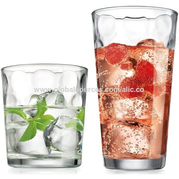 Buy Wholesale China Double-wall Glass Cup 17oz 13.5oz Drinking Glass & Drinking  Glass Set at USD 8.99