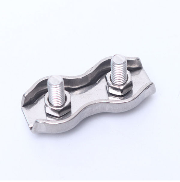 Wire Rope Duplex Clip Clasp A2 Stainless Steel Wire Thimble Grips Clamp M2 M10