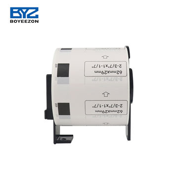 Compatible Brother DK-11209 Label Tape - DK11209 Black On White Tape