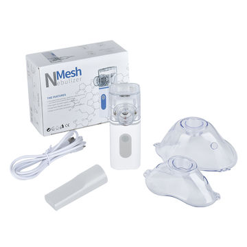Mini nébuliseur portable silencieux inhalateur portable nébuliseur à  ultrasons atomiseur de qualité médicale Bébé Enfants Adulte Pour la toux  Asthme
