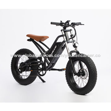 NEW Electric Bike Brown Motorcycle 48V 500 Watt Smart E Bike Adult Mountain  Bike