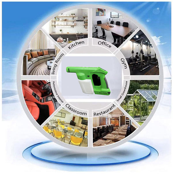 China Wireless ULV Fogging Electrostatic Handheld electrostatic sprayer