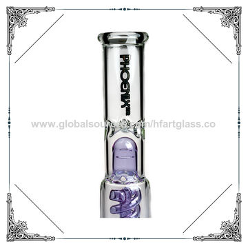 Glass Percolator Bong Amsterdam, Purple