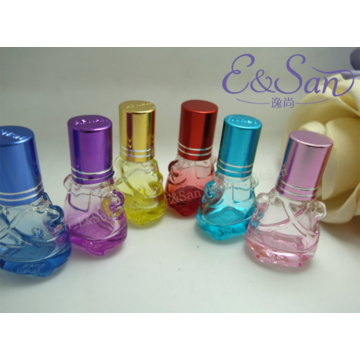 5ml Colgante vacío vidrio rellenable botella de coche Perfume