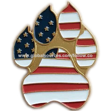 China Imitation hard enamel with printing lapel pin for Children's ...