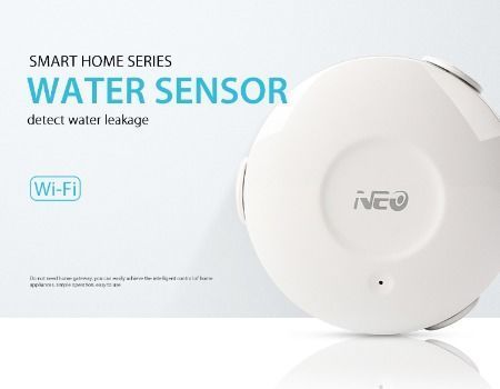 China WIFI smart water detector support IFTTT smartlife APP water ...