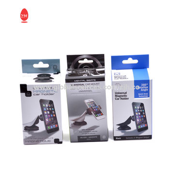 China Electronic products packaging box custom logo mobile phone holder ...