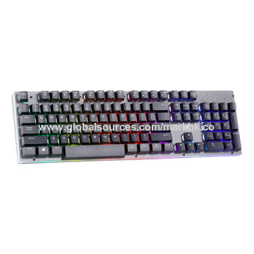3 Color Keyboard China Most hot selling wired 3 colors lights membrane Gaming keyboard ...