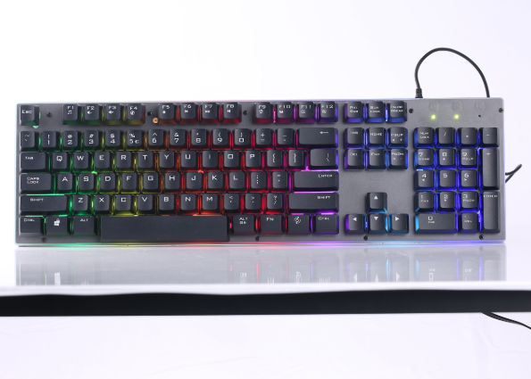 3 Color Keyboard China Most hot selling wired 3 colors lights membrane Gaming keyboard ...
