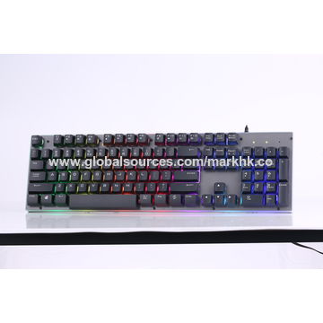 3 Color Keyboard China Most hot selling wired 3 colors lights membrane Gaming keyboard ...