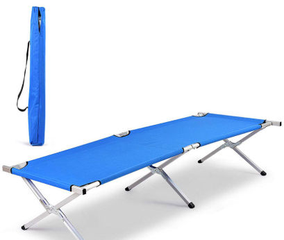 portable folding camping bed