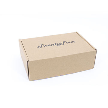 China Packaging boxes, custom flexo logo recyclable material corrugated ...