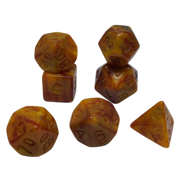9 Water D6 Dice Tin