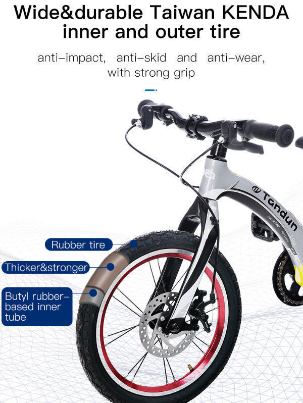 China Children Mountain Bike 16inch Disc Brake Kids Bicycle 