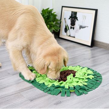 Dog Pizza Sniffing Mat Pet Nose Smell Training Pad Dog Snuffle Toy