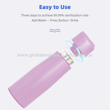 China Water bottle girls,uv disinfection child bottle, gifts bottle ...