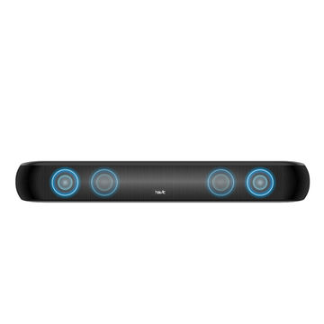Barra de sonido Bluetooth con iluminación RGB de precisión, 1800 mAh, para TV, PC y cine en casa