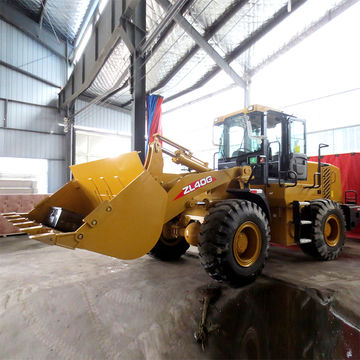China Earthmoving machinery ZL40G 2.4m3 rated bucket capacity 4t wheel ...