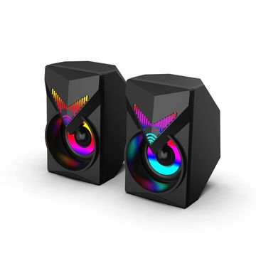 China Multiple RGB Modes USB Gaming Speaker Computer Speaker with ...