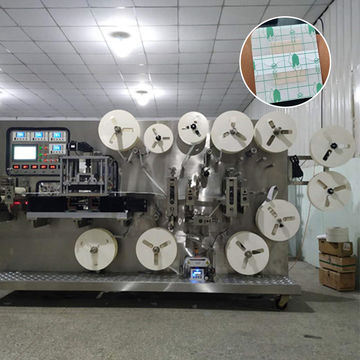 China Automatic machine for Band Aid for first aid plaster on Global ...