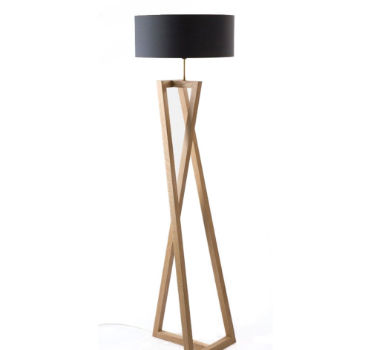 Geometry Shape Light Lighting Floor Lamps, Wooden Floor Lamp