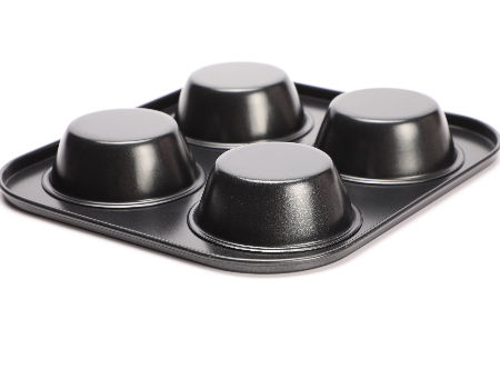 Buy Wholesale China Muffin Pan 4 Cups Air Fryer Small Oven Cupcake Baking  Pan Of Non Stick Carbon Steel & Nonstick Baking Pans Muffin Bakeware at USD  1.3
