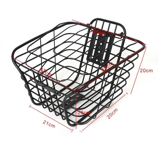 China Electric Bike Basket Wholesale Direct Factory Front Bike Foldable