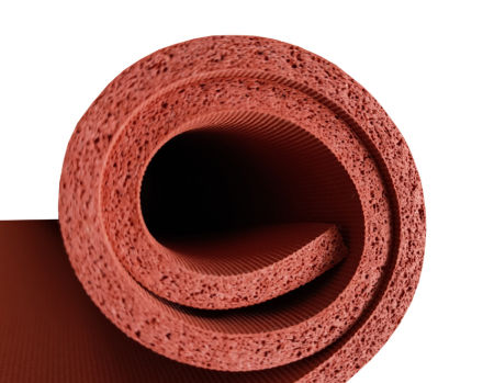 Feuille de caoutchouc de Silicone rouge/noir, 1mm/2mm, 250x250mm, feuille  de caoutchouc mate, feuille de