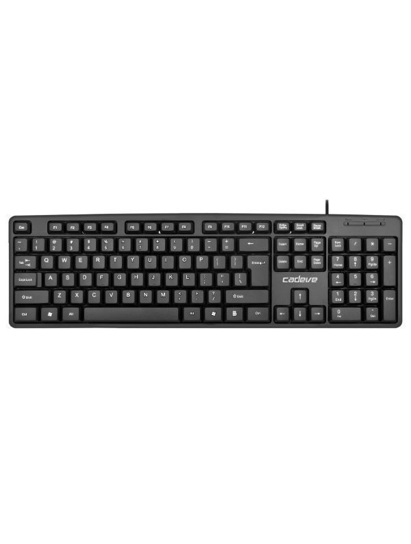 China 104 Keys Standard Wired Office Keyboard Waterproof on Global