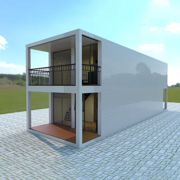 2 Stort Concrete Modular Homes 150 M2 Campaign Two Storey Prefab Home