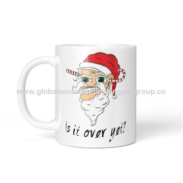 Christmas Mug Coffee Milk Breakfast Mug Santa Claus Ceramics Cup