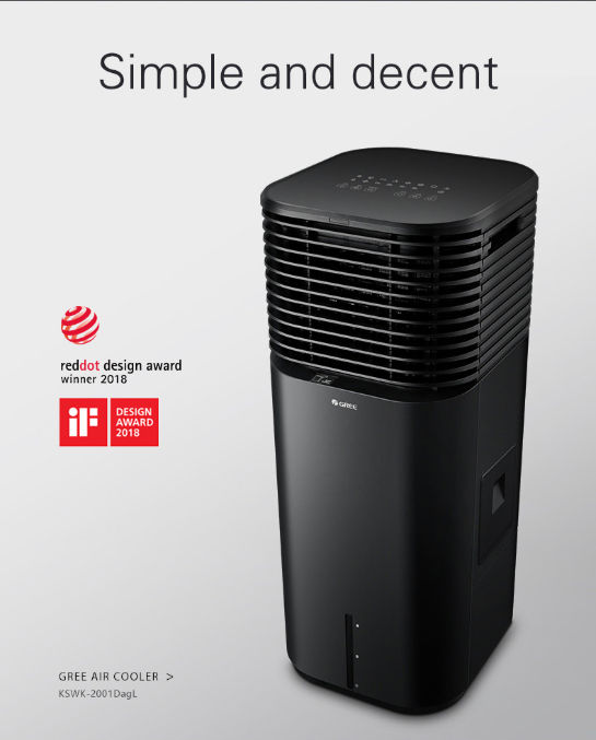 Gree 20l Water Tank Large Air Volume Cooling Purification