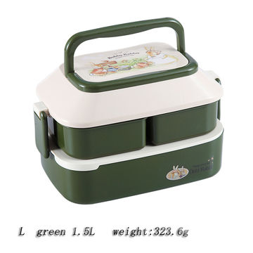 Plastic Transparent Plastic Stylish Lunch Box, Capacity: 600 gm