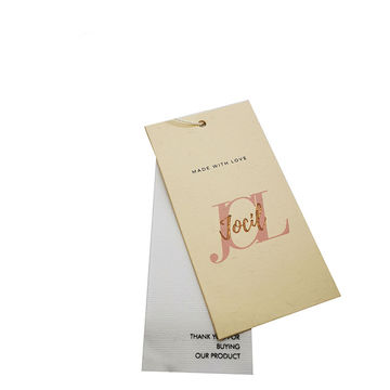 Silk Hang Tags - Print Custom Clothing Tags