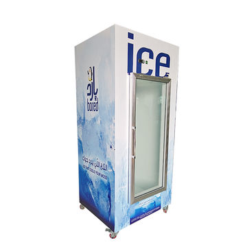 Auto-Defrost Bagged Ice Storage Bin Freezer Ice Merchandiser - China  Merchandiser and Cold Storage Bin price