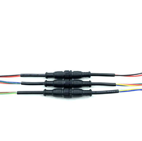 Câble connecteur M15 30cm 3x0.75 étanche pour projecteur LED