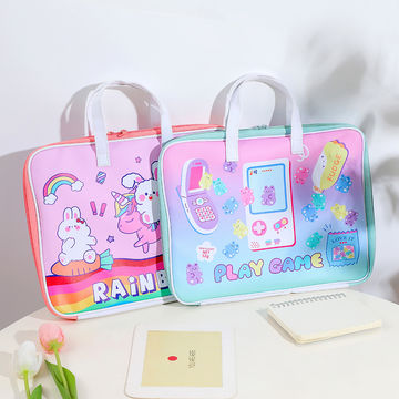 Buy Wholesale China Korean Cartoon Cute Girl Laptop Bag Is Suitable For  13.3-inch 13 Inch Notebook Girl Cute File Bag & Pu Computer Bag at USD 3.08